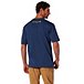 Men's Signature Logo Loose Fit Heavyweight Graphic T Shirt - Dark Cobalt Blue