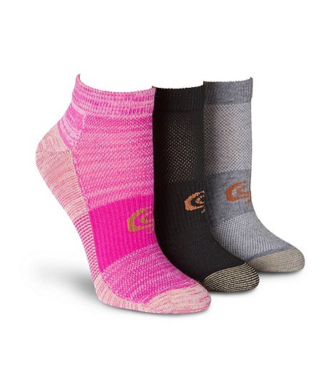 Women's 3-Pack Extreme Athletic Low Cut Socks