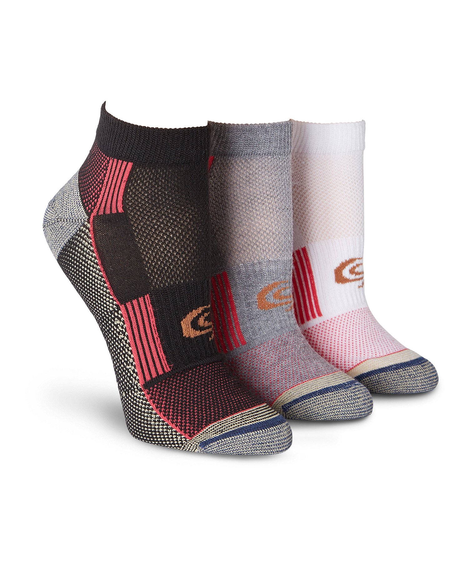 Women's 3-Pack Flat Knit Extreme Athletic Low Cut Socks | Mark's