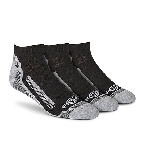 Men's 3-Pack Force Low Cut Work Socks