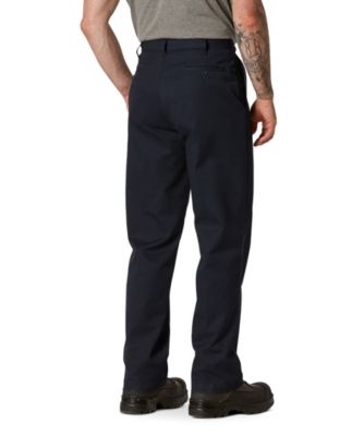 navy stretch work trousers