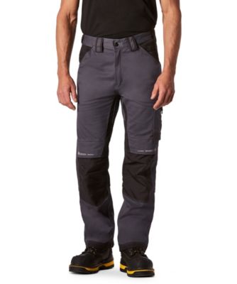 stretch work pants with pockets