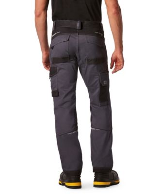 stretch work pants with pockets