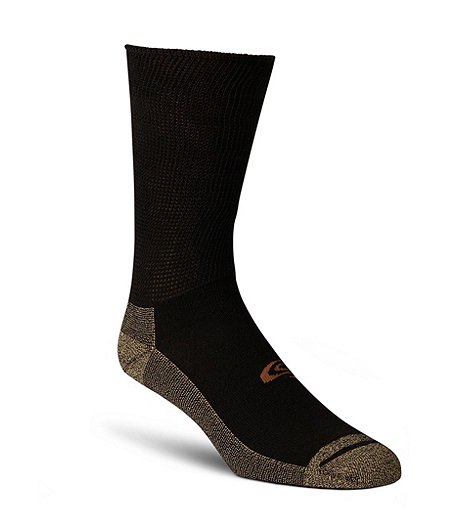 Men's 2-Pack Non Binding Flat Knit Socks