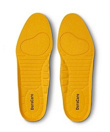 DuraCare Women's Freshtech Memory Foam Cushion Work Boot Insoles - Yellow