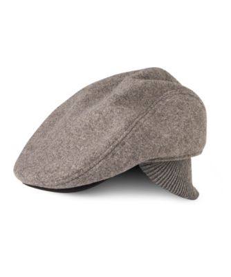 flat cap with ears