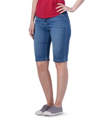 Women's Denver Hayes Hanna High-Rise Supersoft CURVE-TECH City Shorts Dark Indigo 16 Women's Denver Hayes Hanna High-Rise Supersoft CURVE-TECH City Shorts Dark Indigo 16
