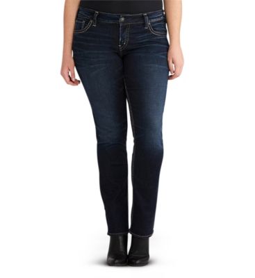 silver suki straight leg jeans