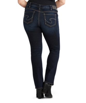 silver suki straight jeans