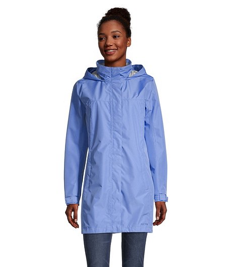 Women's Aden Helly Tech Waterproof Long Rain Jacket