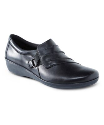 Everlay Heidi Pleated Slip-On Shoes 