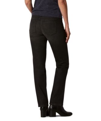 women's curvy straight leg jeans