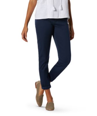 navy casual pants womens
