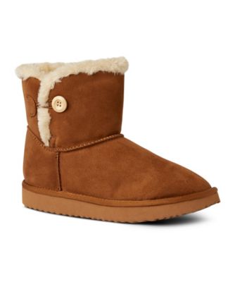 bottes en suede