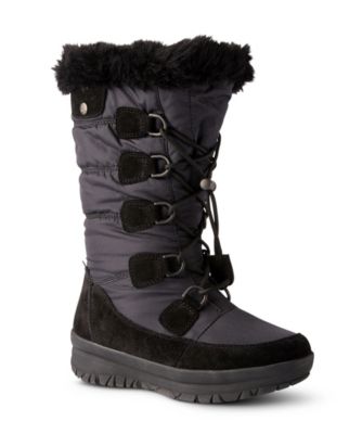 black winter boots women's shoes