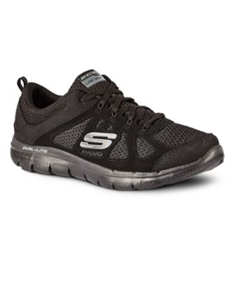 skechers flex appeal 2.0 wide fit trainers