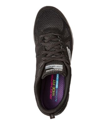 skechers wide fit with air cooled memory foam