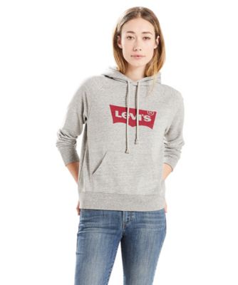 levi's grey sweatshirt womens