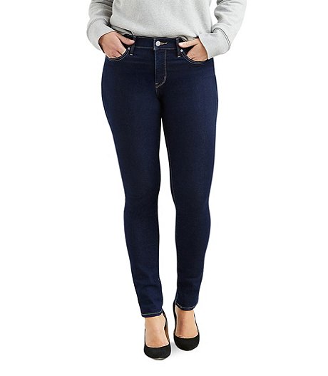 Women's 311 Shaping Mid Rise Skinny Jeans - Darkest Sky | Mark's