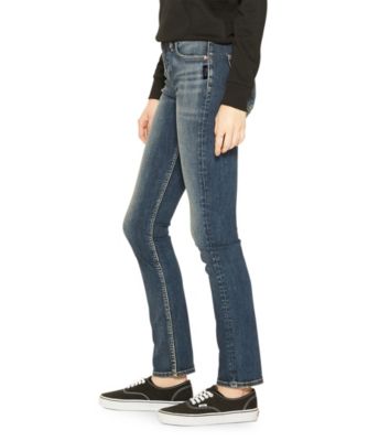 silver avery ankle skinny jeans