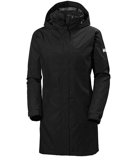 Women's Aden Insulated Waterproof Long Length Rain Jacket