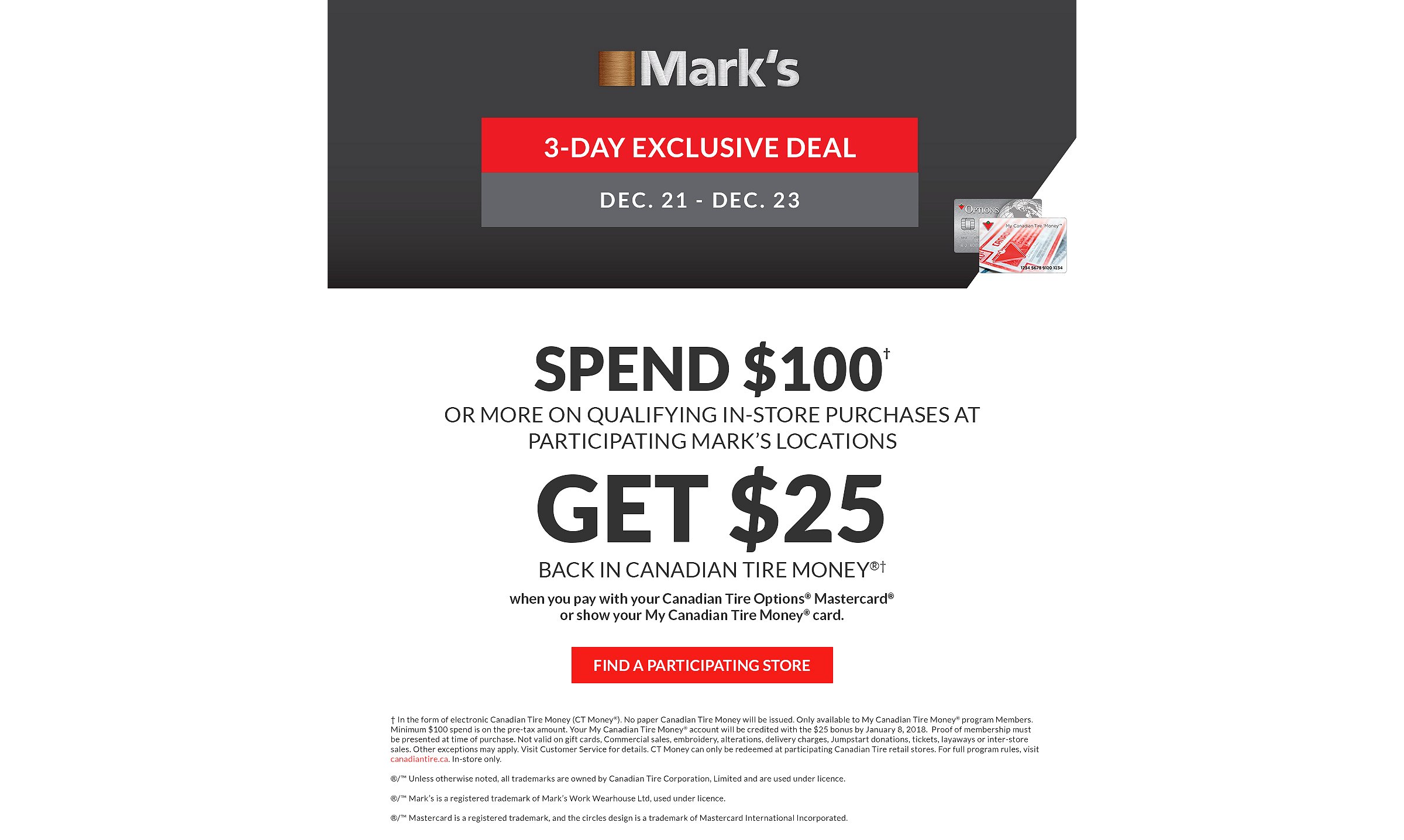 Canadian Tire Mastercard >> Canadian Tire Money Get 25 Mark S Canadian Tire Mastercard >> Canadian Tire Money Get 25 Mark S