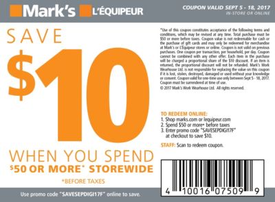Coupon Mark's