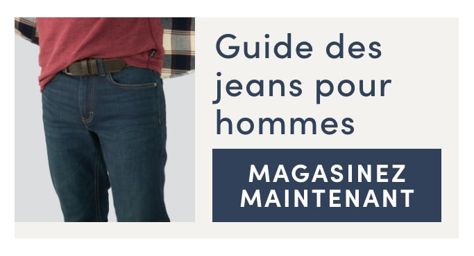 Guides des jeans pour hommes. Magasinez maintenant.
