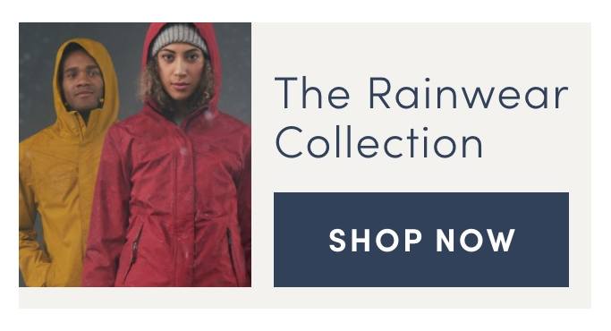 The Rainwear Collection. Shop Now