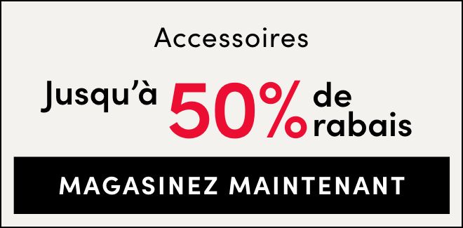 Accessories Save up to 50%